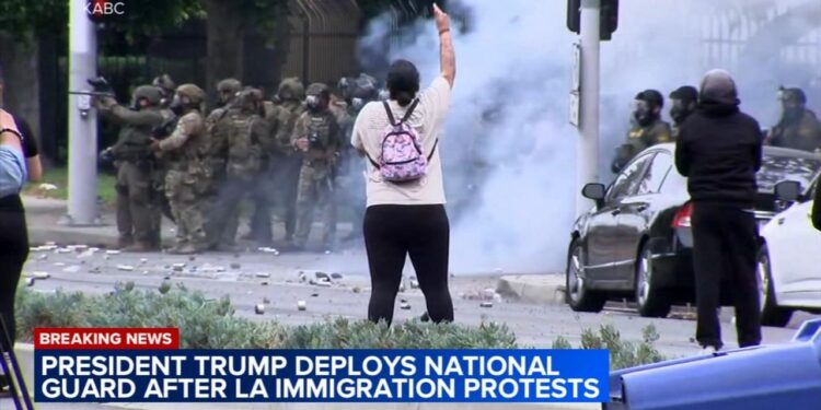 Trump’s aggressive moves on immigration protests put Democrats in a political bind – CNN