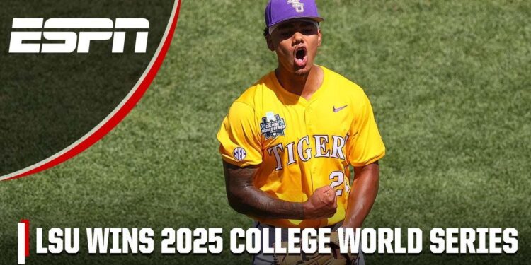 2025 College World Series: Scores, bracket, complete results as LSU wins eighth national title in baseball – CBS Sports