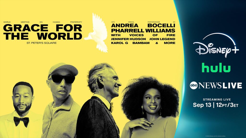 Grace for the World: Watch the Live Concert from Vatican City! – Disney Plus
