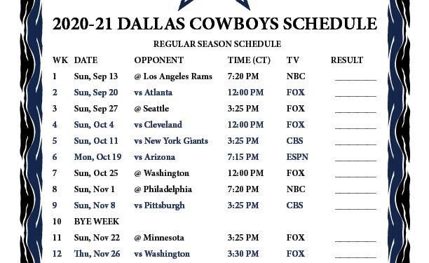 Cowboys schedule: Is Dallas playing today? – Yahoo Sports
