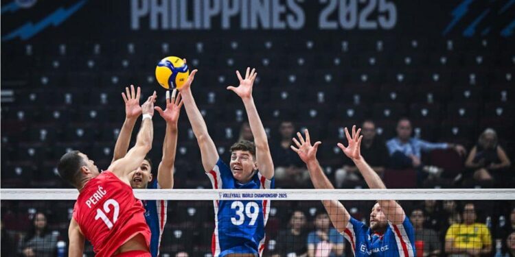 Underdogs Czechia take out Serbia in straight sets at Men’s Volleyball World Championship – Volleyball World