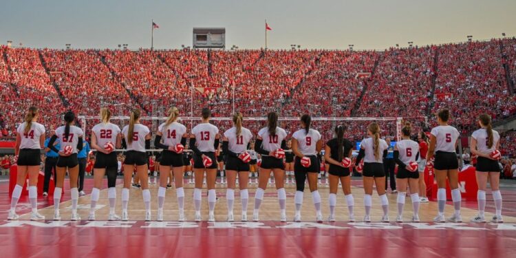 Nebraska volleyball sweeps Maryland on its way to 12-0 start – The Daily Nebraskan