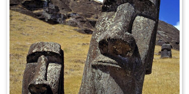 Scientists just proved the moai could walk, solving a 500-year mystery – ScienceDaily