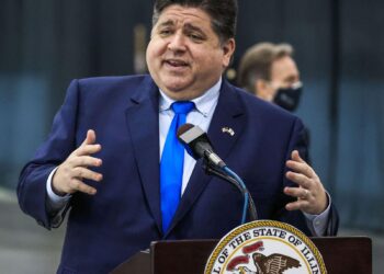 WATCH: ‘Come and get me,’ Pritzker responds to Trump’s call to put Illinois governor in jail – PBS