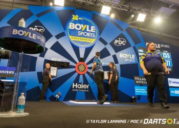 Luke Littler thrashes Luke Humphries to claim World Grand Prix final – The Guardian