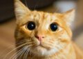 Orange Cat Celebrates Halloween by Putting Candy Corn in Her Water Bowl – Yahoo