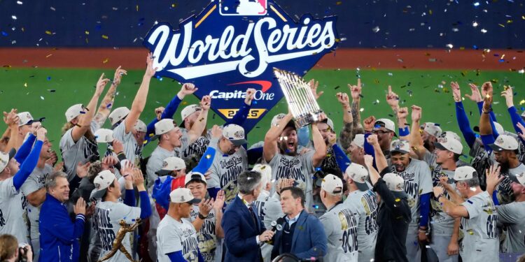 Dodgers’ World Series victory scores 26 million viewers on Fox – Los Angeles Times